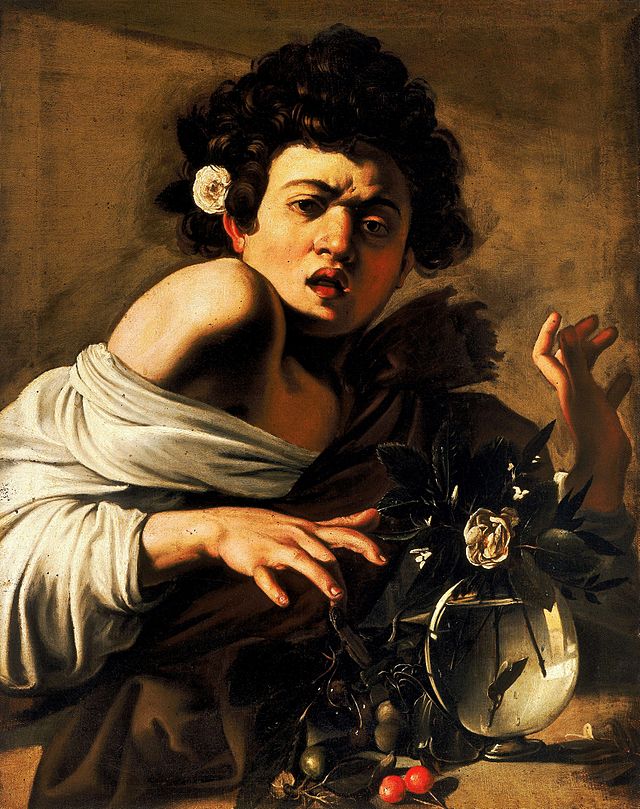 Boy_Bitten_by_a_Lizard-Caravaggio_(Longhi)